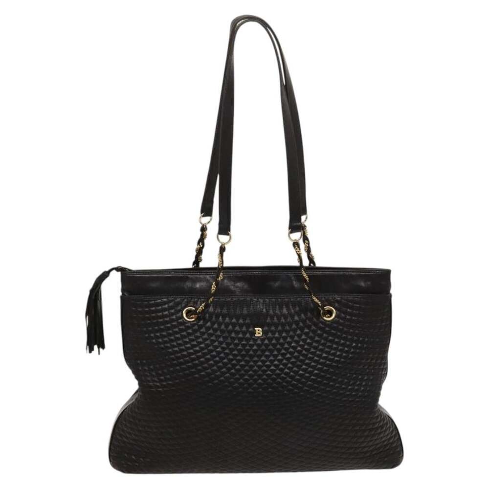Bally Leather Shoulder Bag Brown